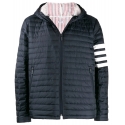 Thom Browne - Navy Blue Quilted Jacket - Thom Browne Exclusive Luxury Collection