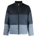 Thom Browne - Navy Blue Reversible Funnel Jacket - Thom Browne Exclusive Luxury Collection