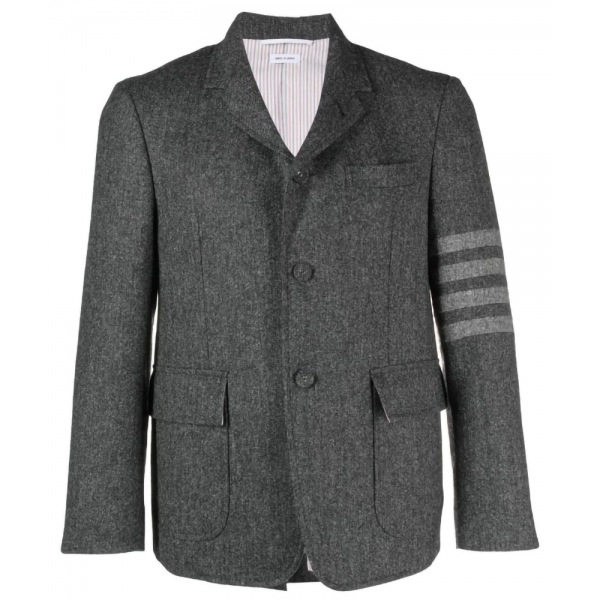 Thom Browne - Giacca in Tweed Destrutturata - Thom Browne Exclusive Luxury Collection