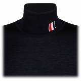 Thom Browne - Maglione in Maglia Fine Blu Navy - Thom Browne Exclusive Luxury Collection