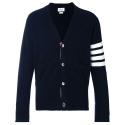 Thom Browne - Navy Blue Cashmere Cardigan - Thom Browne Exclusive Luxury Collection