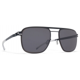 Mykita - Eli - NO1 - Indaco Sabbia Scura Polarized Pro Hi-Con Grigio - Metal Collection - Occhiali da Sole - Mykita Eyewear