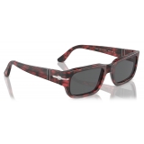 Persol - Adrien - Havana Rosso / Grigio Scuro - Occhiali da Sole - Persol Eyewear