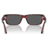 Persol - Adrien - Red Havana / Dark Grey - Sunglasses - Persol Eyewear