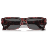 Persol - Adrien - Red Havana / Dark Grey - Sunglasses - Persol Eyewear