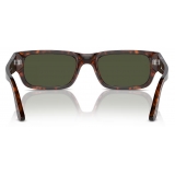 Persol - Adrien - Red Havana / Dark Grey - Sunglasses - Persol Eyewear