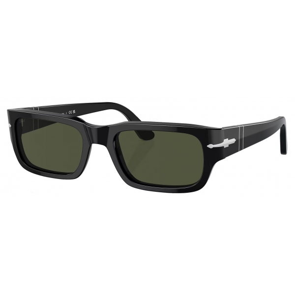 Persol - Adrien - Black / Green - Sunglasses - Persol Eyewear