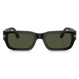 Persol - Adrien - Black / Green - Sunglasses - Persol Eyewear