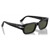 Persol - Adrien - Black / Green - Sunglasses - Persol Eyewear