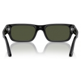 Persol - Adrien - Black / Green - Sunglasses - Persol Eyewear