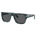 Persol - PO3348S - Havana Blu / Grigio Scuro - Occhiali da Sole - Persol Eyewear