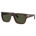 Persol - PO3348S - Havana / Green - Sunglasses - Persol Eyewear