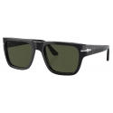 Persol - PO3348S - Black / Green - Sunglasses - Persol Eyewear