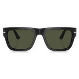 Persol - PO3348S - Black / Green - Sunglasses - Persol Eyewear