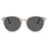 Persol - PO3350S - Opal Grey / Dark Grey - Sunglasses - Persol Eyewear