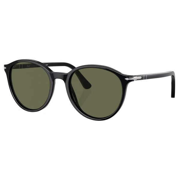 Persol - PO3350S - Black / Polar Green - Sunglasses - Persol Eyewear