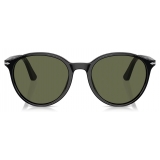 Persol - PO3350S - Black / Polar Green - Sunglasses - Persol Eyewear