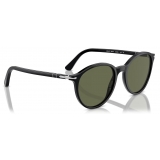 Persol - PO3350S - Black / Polar Green - Sunglasses - Persol Eyewear