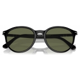 Persol - PO3350S - Black / Polar Green - Sunglasses - Persol Eyewear