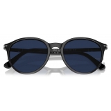 Persol - PO3350S - Transitions - Black / Transitions Clear To Sapphire - Sunglasses - Persol Eyewear