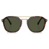 Persol - PO3352S - Havana / Green - Sunglasses - Persol Eyewear