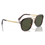 Persol - PO3352S - Havana / Green - Sunglasses - Persol Eyewear