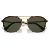 Persol - PO3352S - Havana / Green - Sunglasses - Persol Eyewear