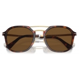 Persol - PO3352S - Havana / Polar Brown - Sunglasses - Persol Eyewear