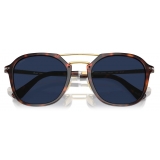 Persol - PO3352S - Transitions - Havana / Transitions Clear To Sapphire - Sunglasses - Persol Eyewear