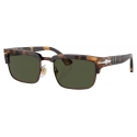 Persol - PO3354S - Honey Tortoise Brown / Green - Sunglasses - Persol Eyewear