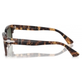 Persol - PO3354S - Honey Tortoise Brown / Green - Sunglasses - Persol Eyewear