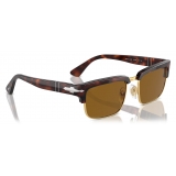 Persol - PO3354S - Tartaruga Marrone Oro / Marrone - Occhiali da Sole - Persol Eyewear