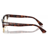 Persol - PO3354S - Transitions - Havana / Transitions Clear To Sapphire - Sunglasses - Persol Eyewear