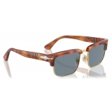 Persol - PO3354S - Terra di Siena / Light Blue - Sunglasses - Persol Eyewear