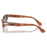 Persol - PO3354S - Terra di Siena / Azzurro - Occhiali da Sole - Persol Eyewear