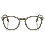 Persol - PO3007V - Oliva Trasparente - Occhiali da Vista - Persol Eyewear