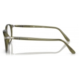 Persol - PO3007V - Oliva Trasparente - Occhiali da Vista - Persol Eyewear