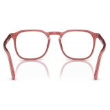 Persol - PO3337V - Rosso Trasparente - Occhiali da Vista - Persol Eyewear