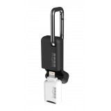 GoPro - Quik Key (iPhone® / iPad®) Mobile microSD™ Card Reader - GoPro Accessories