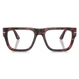 Persol - PO3348V - Havana Rosso - Occhiali da Vista - Persol Eyewear