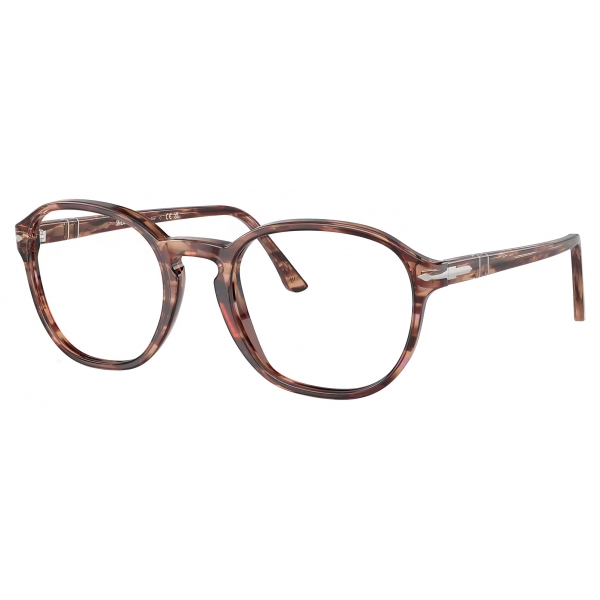 Persol - PO3343V - Striato Bordeaux - Occhiali da Vista - Persol Eyewear