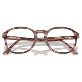 Persol - PO3343V - Striped Bordeaux - Optical Glasses - Persol Eyewear