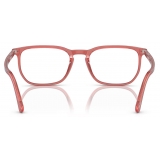 Persol - PO3339V - Rosso Trasparente - Occhiali da Vista - Persol Eyewear