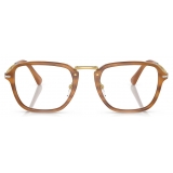 Persol - PO3331V - Striato Marrone - Occhiali da Vista - Persol Eyewear