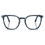 Persol - PO3338V - Striped Blue - Optical Glasses - Persol Eyewear