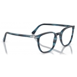 Persol - PO3338V - Striped Blue - Optical Glasses - Persol Eyewear