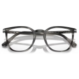 Persol - PO3338V - Striped Grey - Optical Glasses - Persol Eyewear