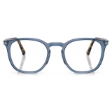 Persol - PO3318V - Transparent Navy - Optical Glasses - Persol Eyewear