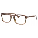 Persol - PO3344V - Striato Marrone - Occhiali da Vista - Persol Eyewear