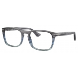 Persol - PO3344V - Striped Grey Gradient Blue - Optical Glasses - Persol Eyewear